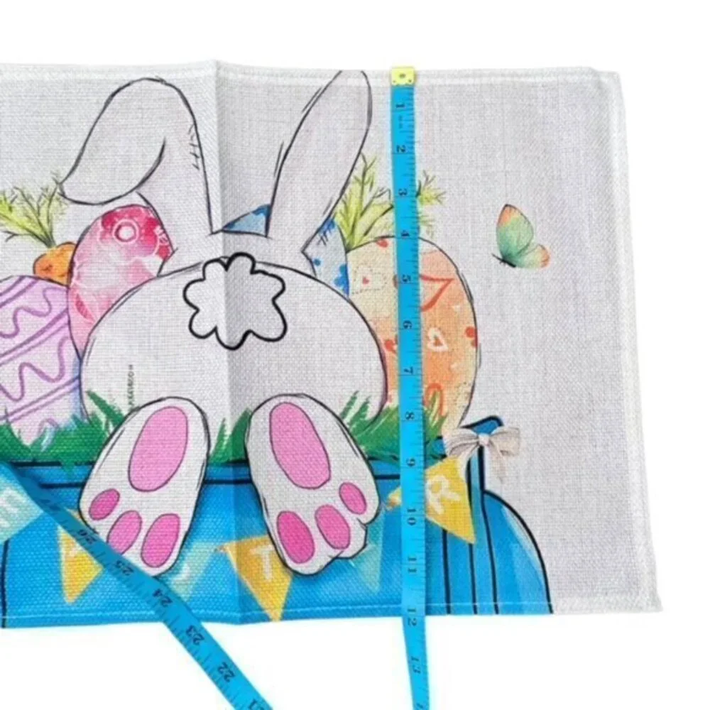 Easter Bunny Truck Table Placemats‎ Set Of 4 NEW Farmhouse Easter Eggs Spring